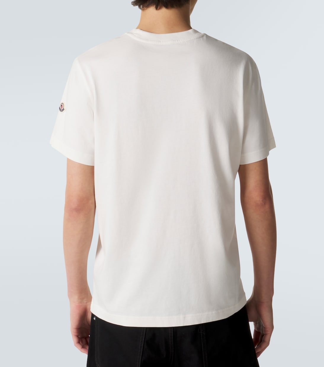 Besticktes T-Shirt aus Baumwoll-Jersey | Moncler