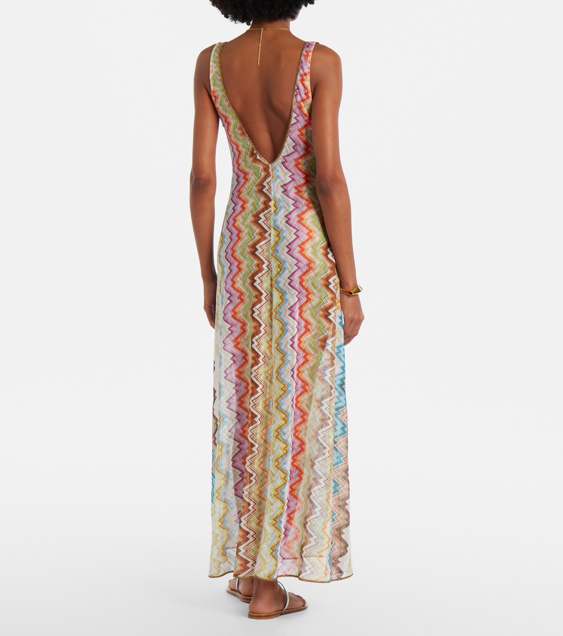Zigzag maxi dress | Missoni