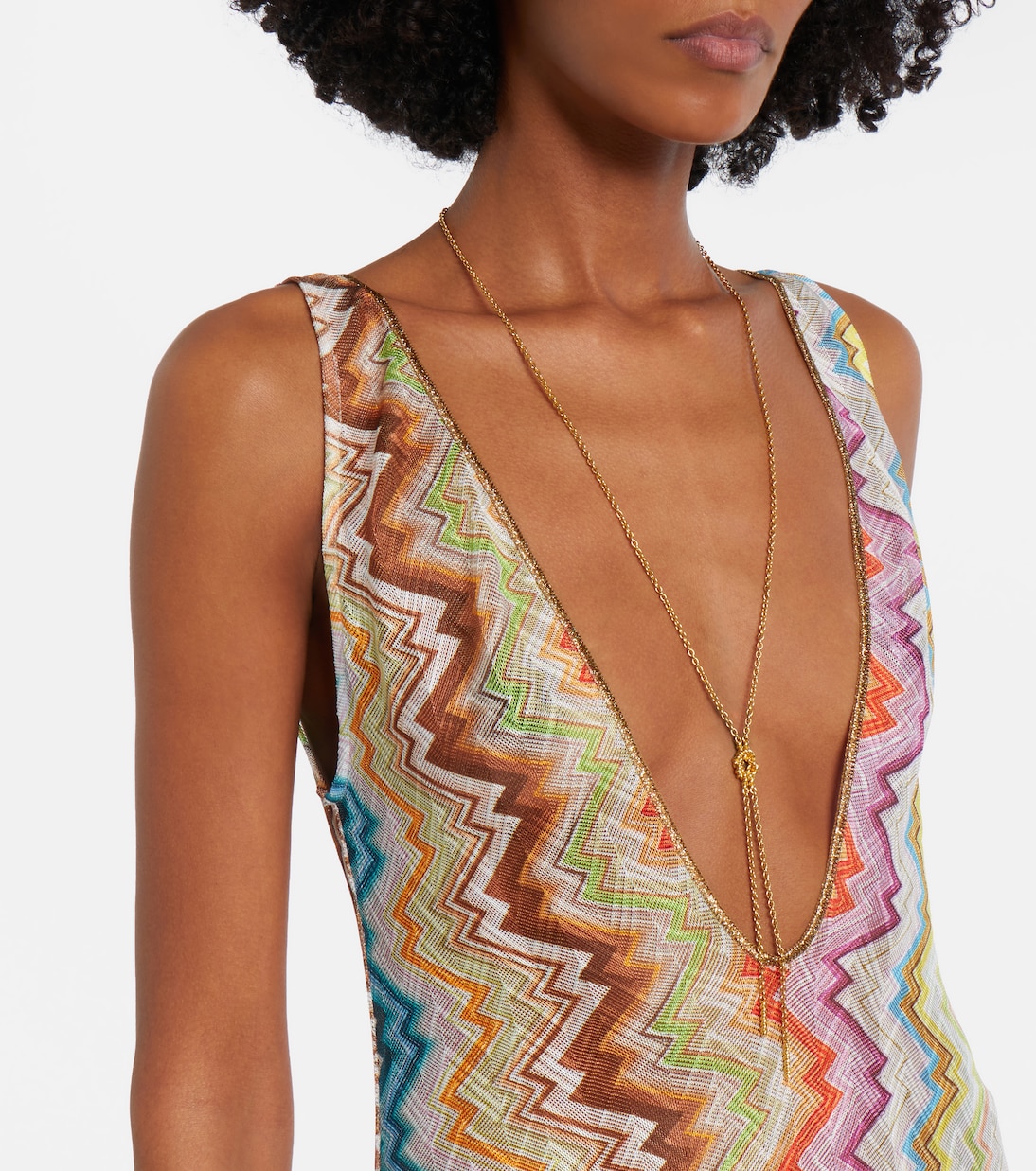 Zigzag maxi dress | Missoni