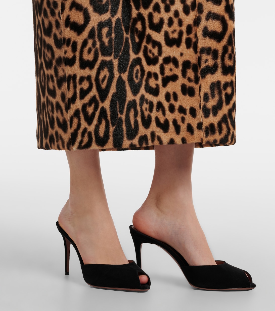 Vera 85 suede mules | Paris Texas