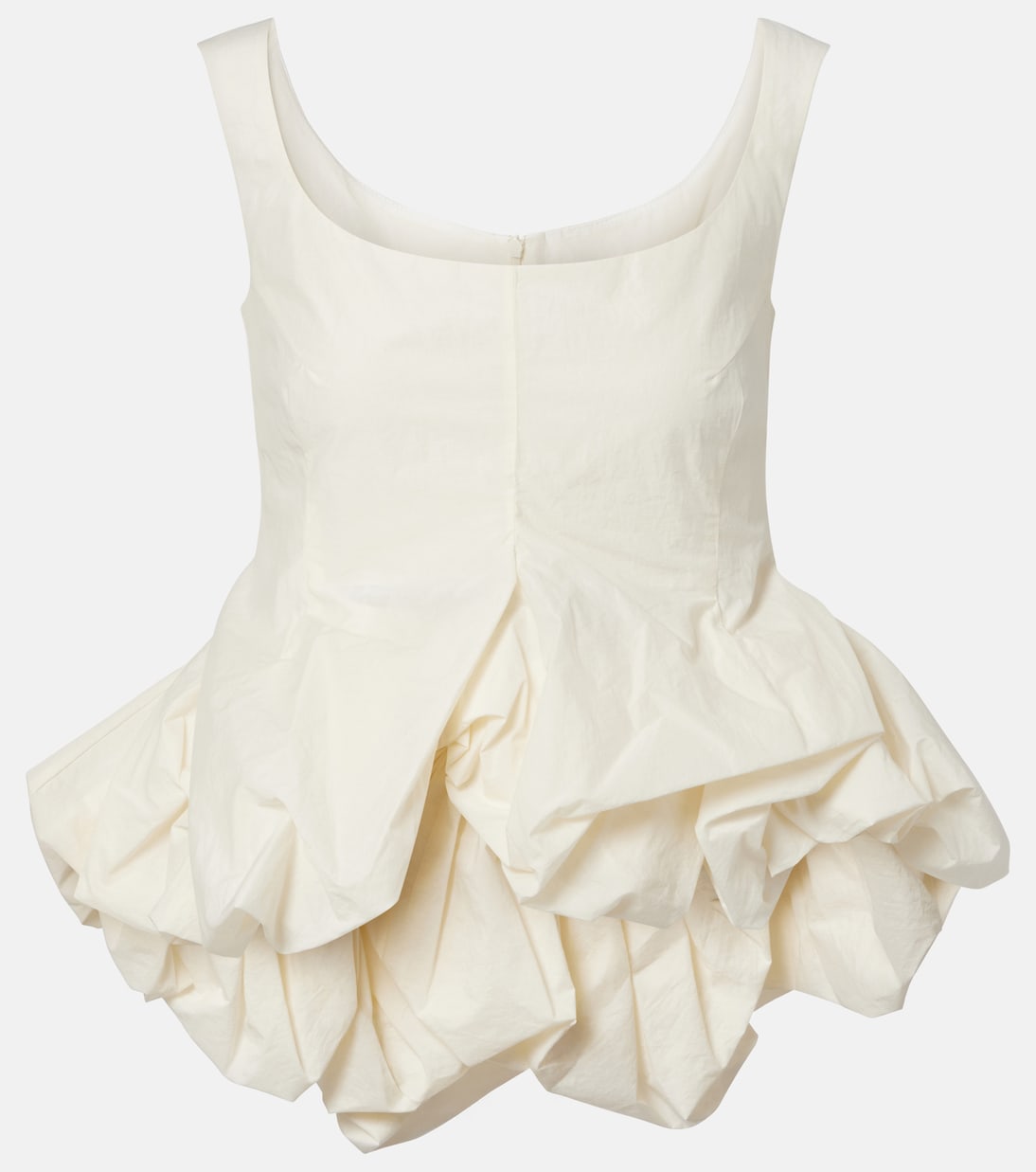 Gathered peplum top | Magda Butrym