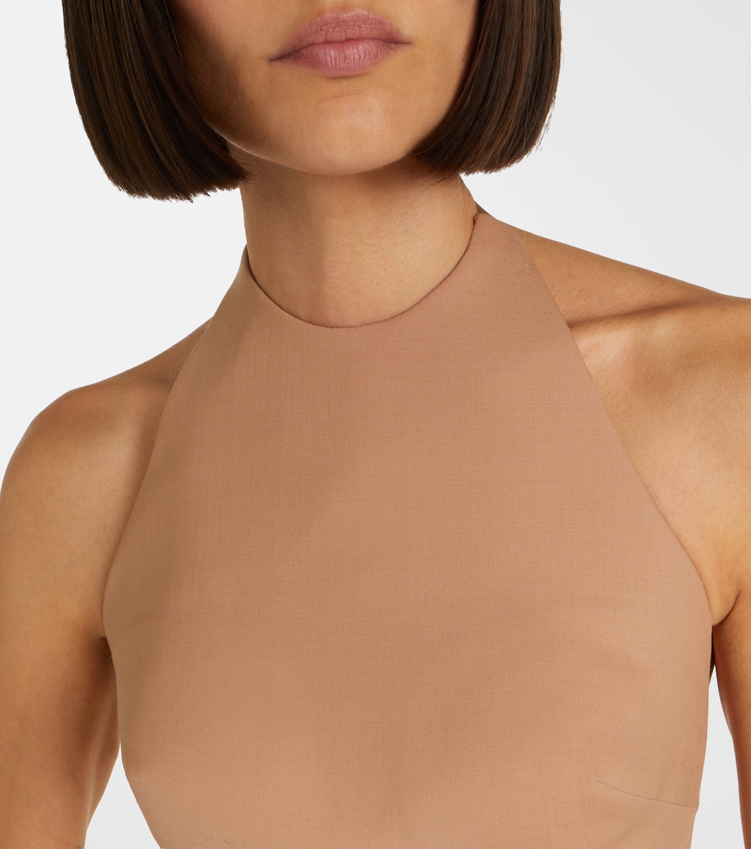 Crop top de mezcla de lana | Mugler