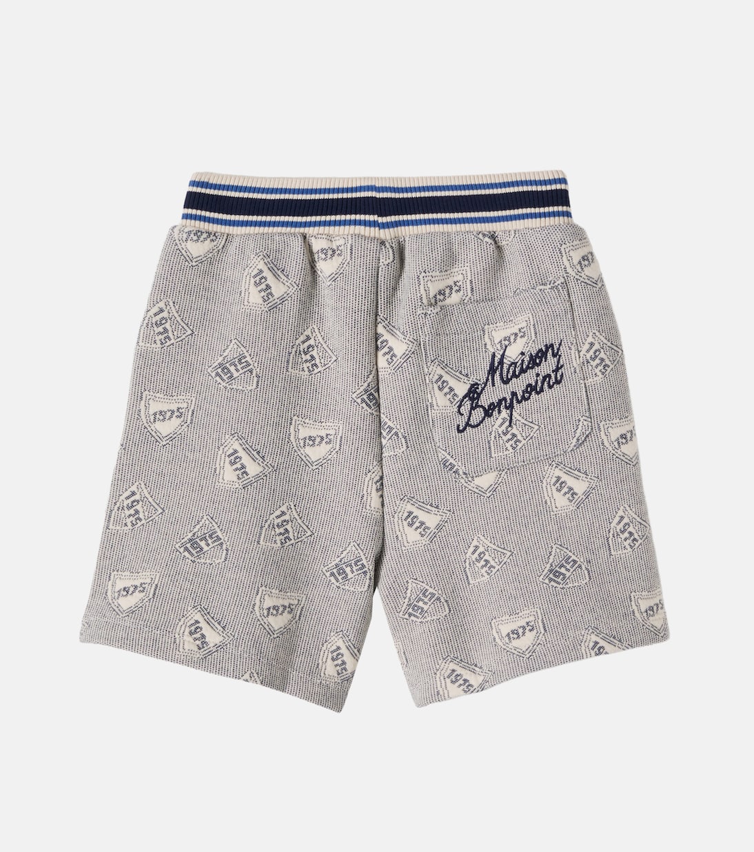 Shorts Edel in pile di misto cotone jacquard | Bonpoint