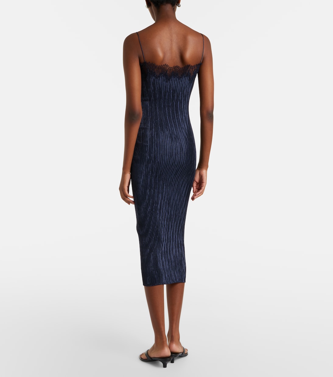 Midikleid Lumi mit Spitze | Fforme