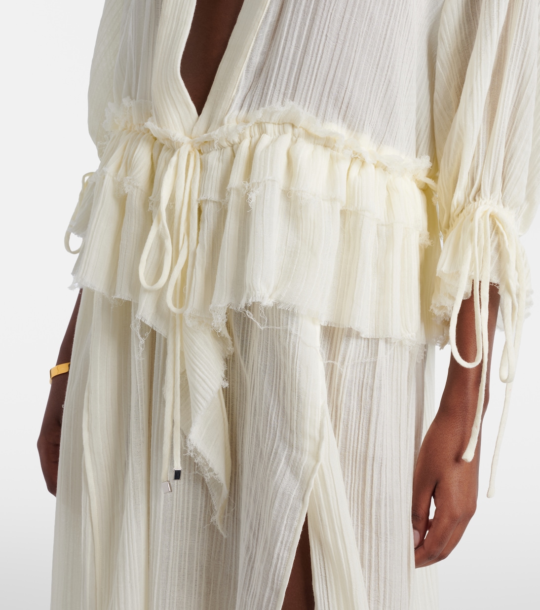 Maxikleid aus Baumwolle | The Attico