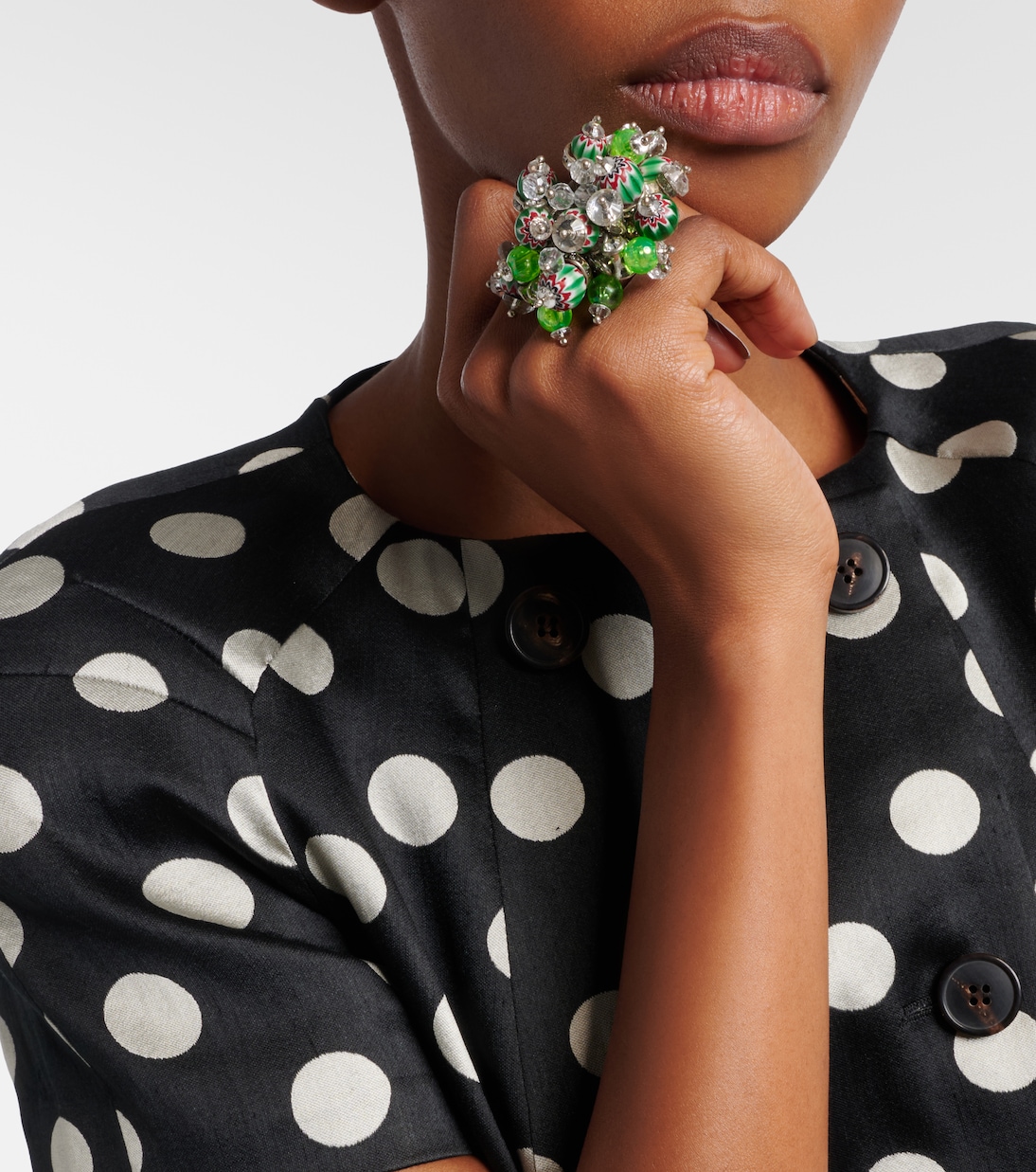 Ring mit Kristallen | Dries Van Noten