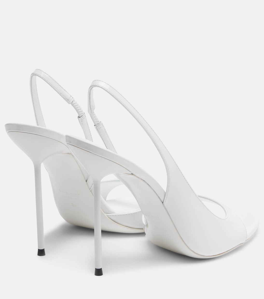 Sandales slingback Lidia en cuir verni | Paris Texas