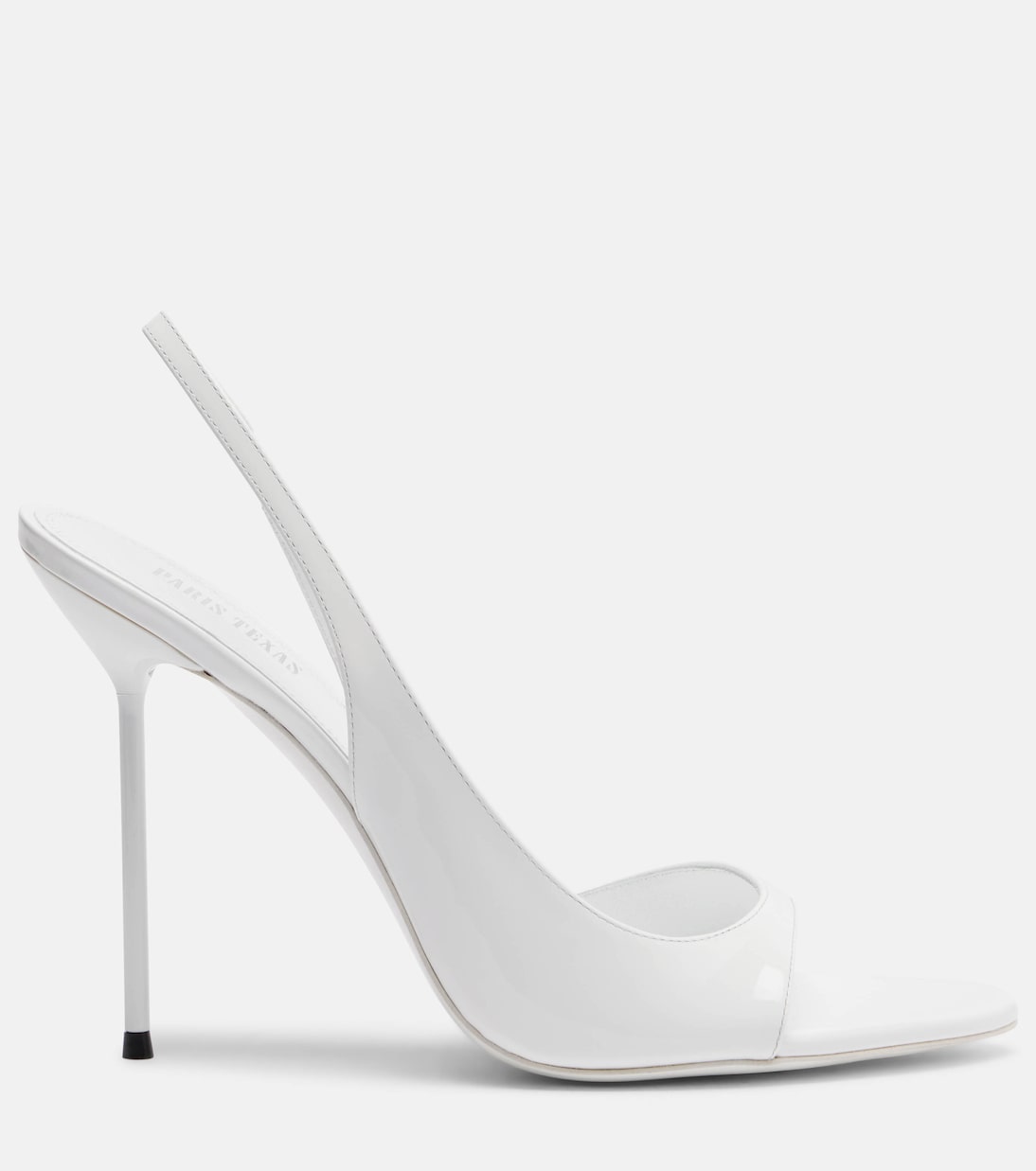 Sandales slingback Lidia en cuir verni | Paris Texas