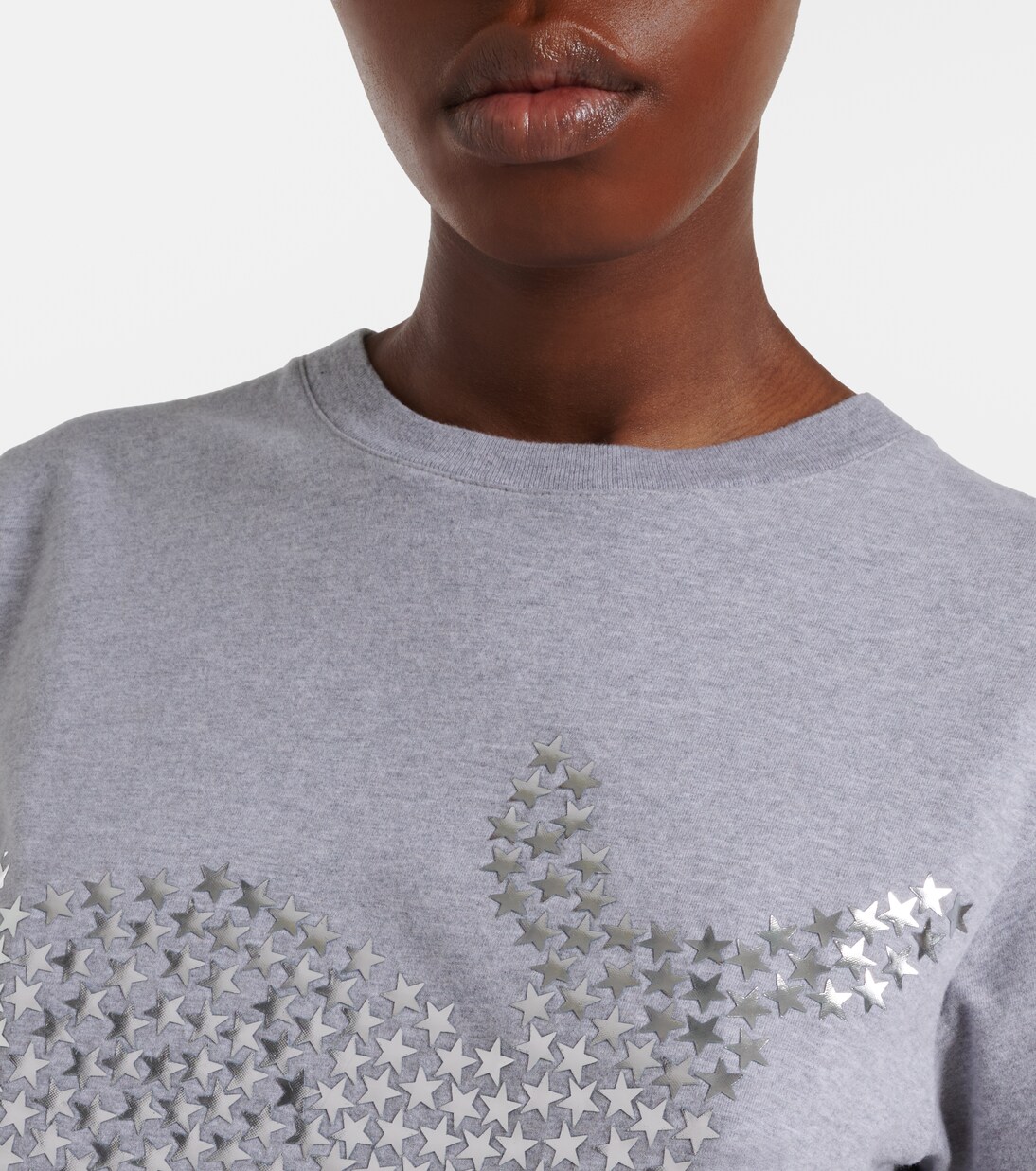 Embellished cotton jersey T-shirt | JW Anderson