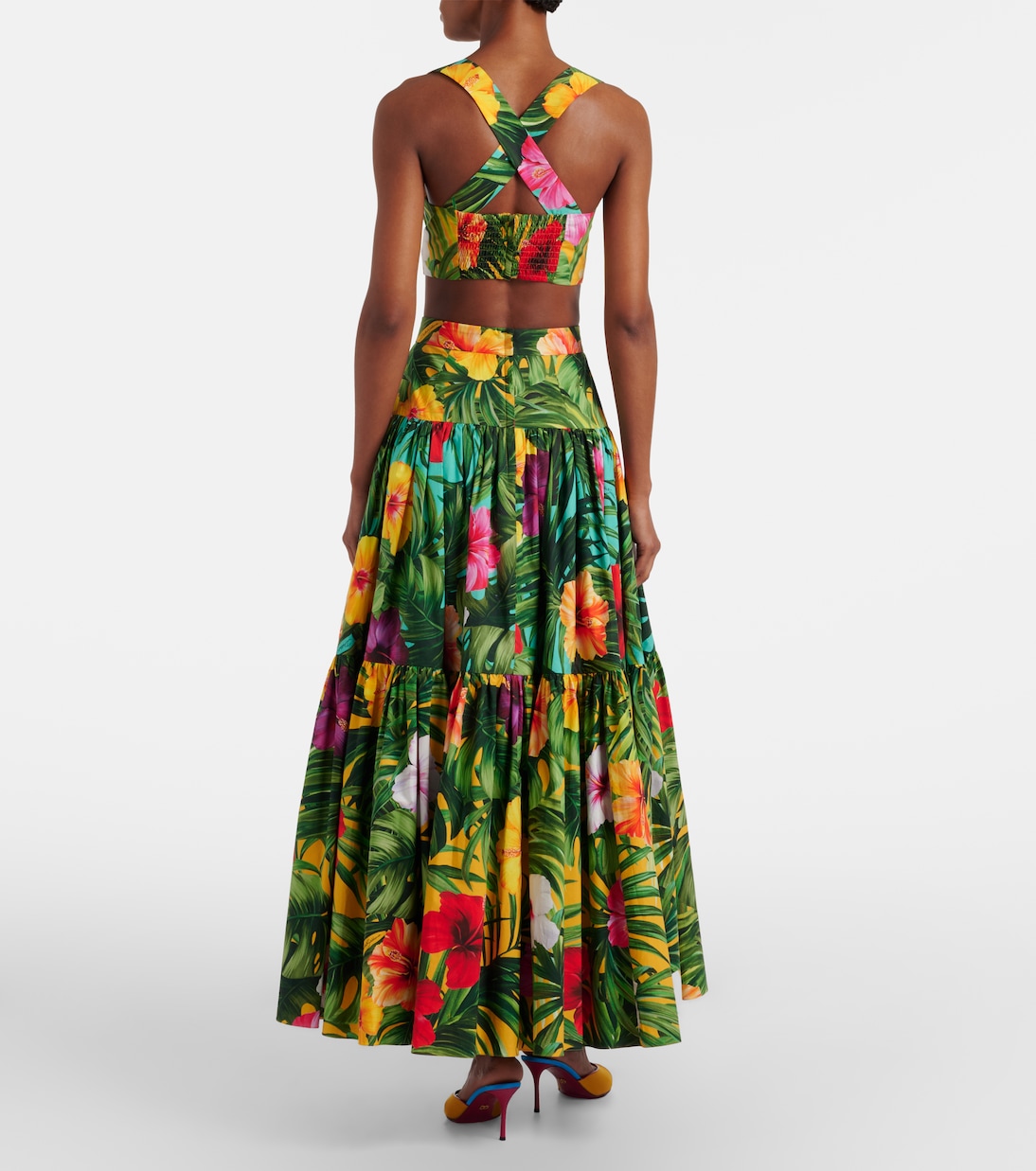 Maxirock aus Baumwolle | Dolce&Gabbana