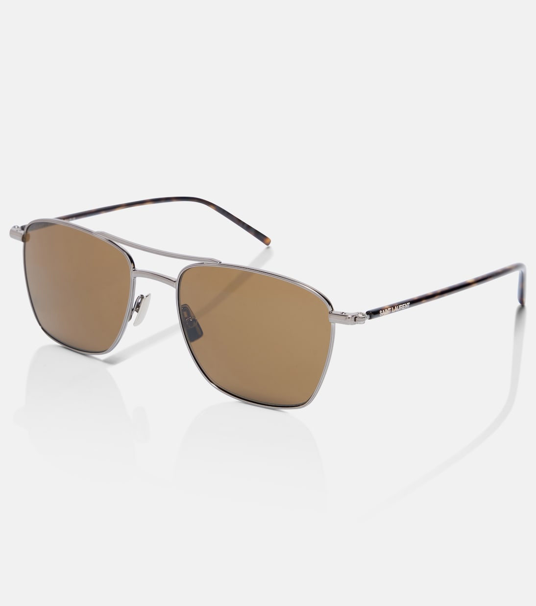 Occhiali da sole aviator con logo SL | Saint Laurent