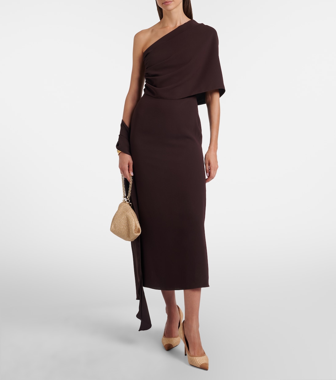 Love suede-trimmed raffia pumps | Jimmy Choo