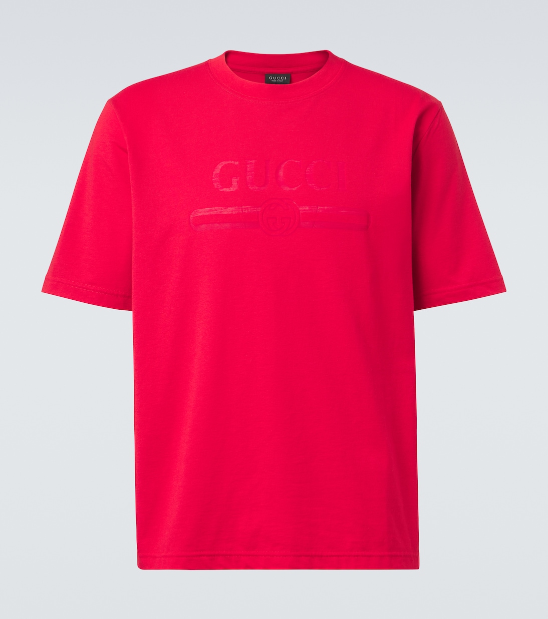 Logo cotton-blend jersey T-shirt | Gucci