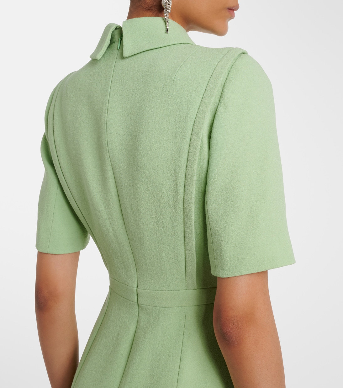 Valletta wool crêpe midi dress | Emilia Wickstead
