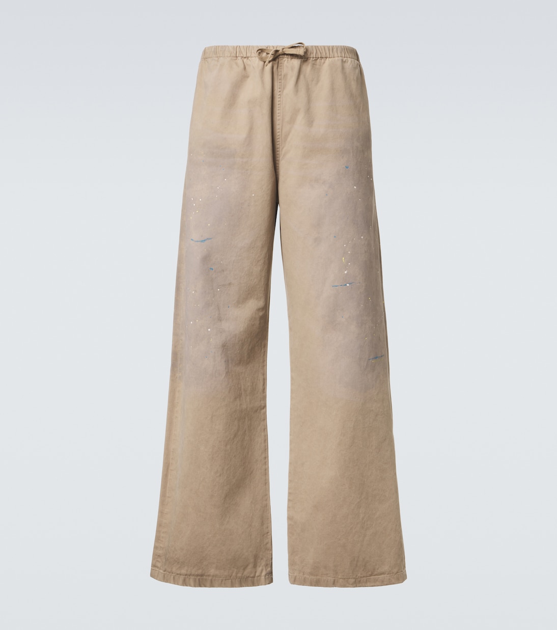 Cotton twill wide-leg pants | Acne Studios