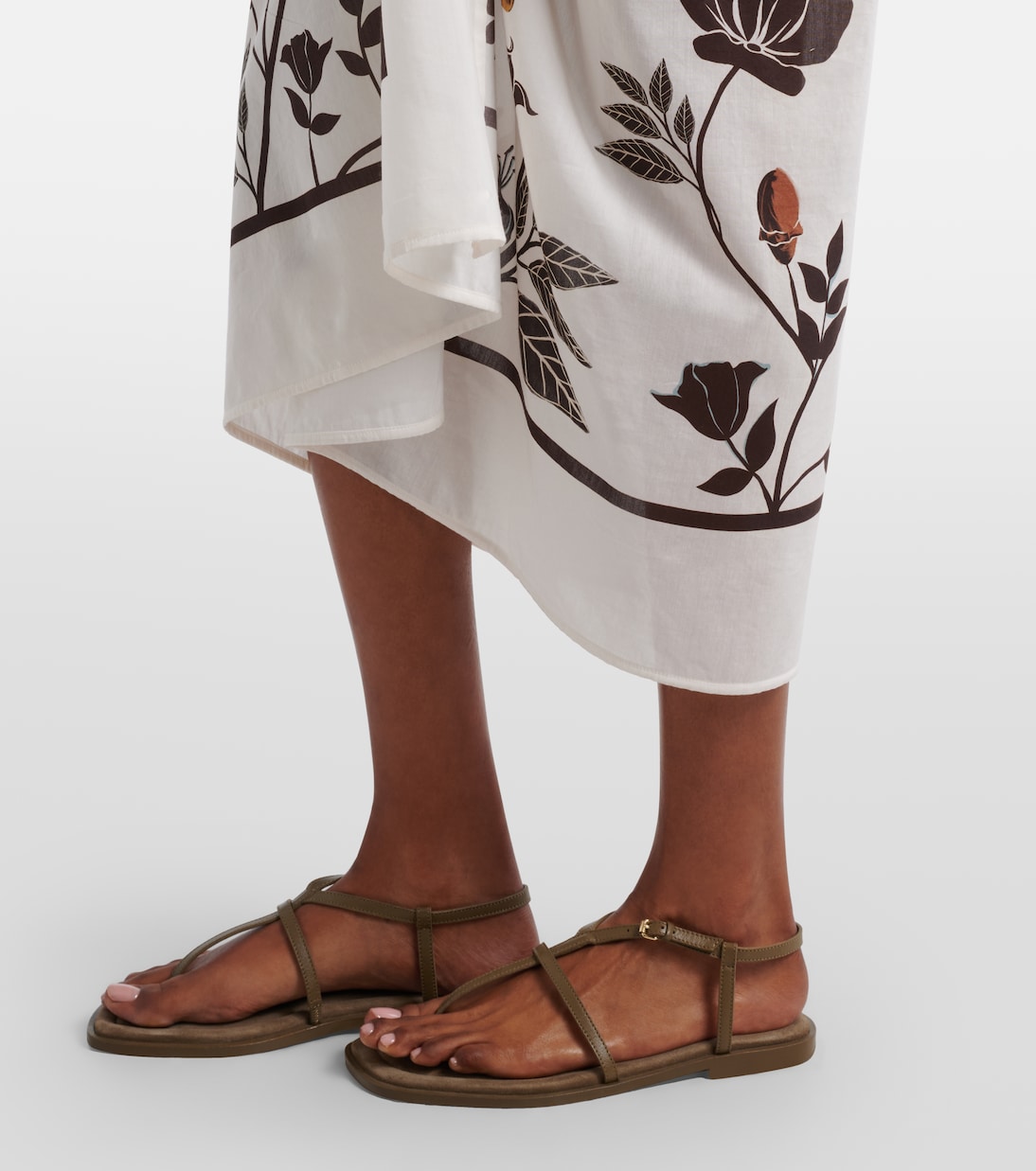 Lavanda cotton and silk beach cover-up | Agua by Agua Bendita