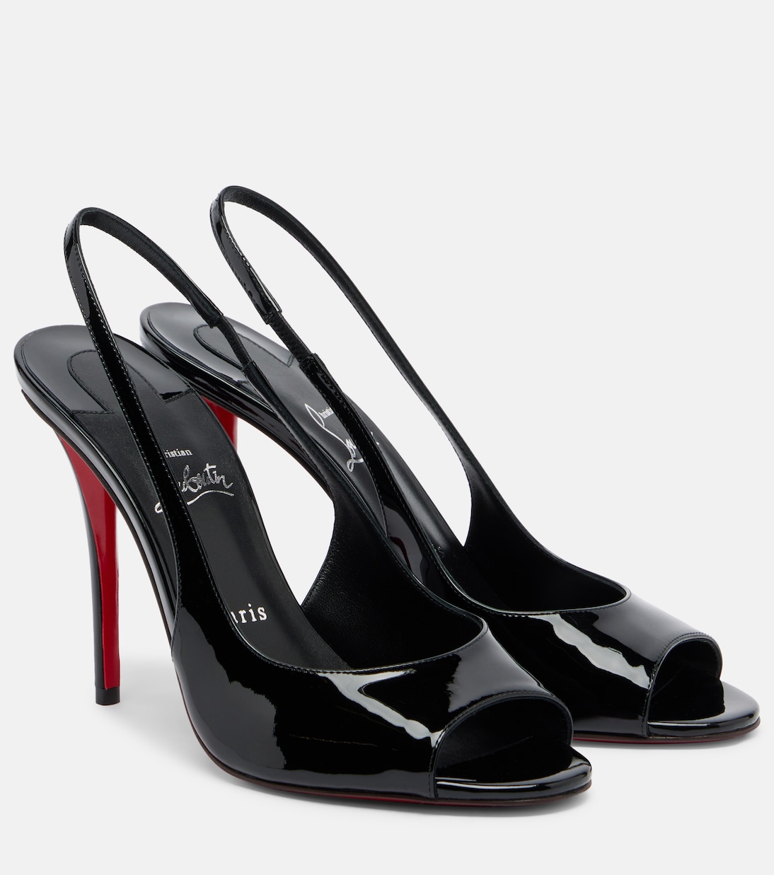 Slingback-Sandalen Miss Z aus Lackleder | Christian Louboutin
