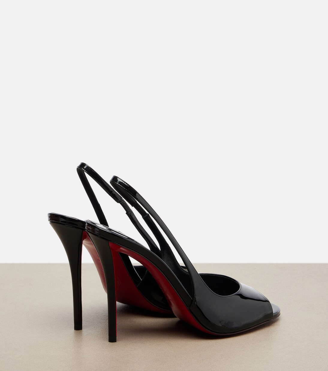 Slingback-Sandalen Miss Z aus Lackleder | Christian Louboutin