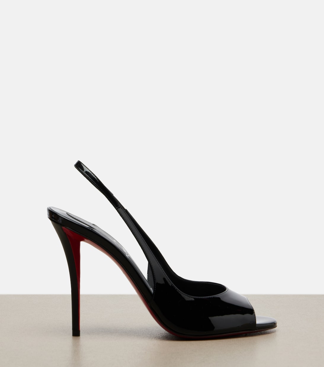 Slingback-Sandalen Miss Z aus Lackleder | Christian Louboutin
