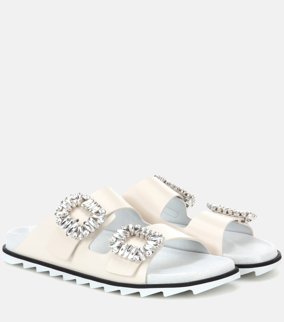 Sandalen Slidy Viv'  aus Leder | Roger Vivier