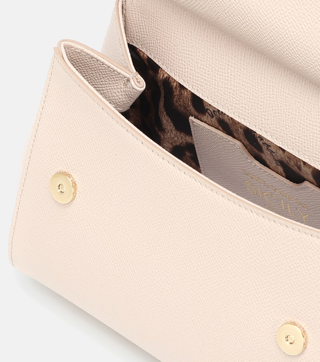 Sicily Small leather tote | Dolce&Gabbana