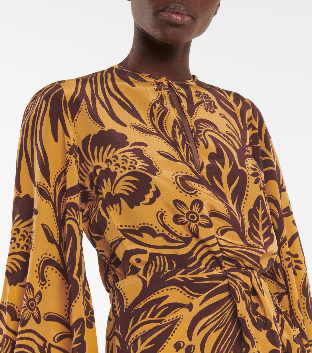 Maxikleid Traditional Landscape | Johanna Ortiz