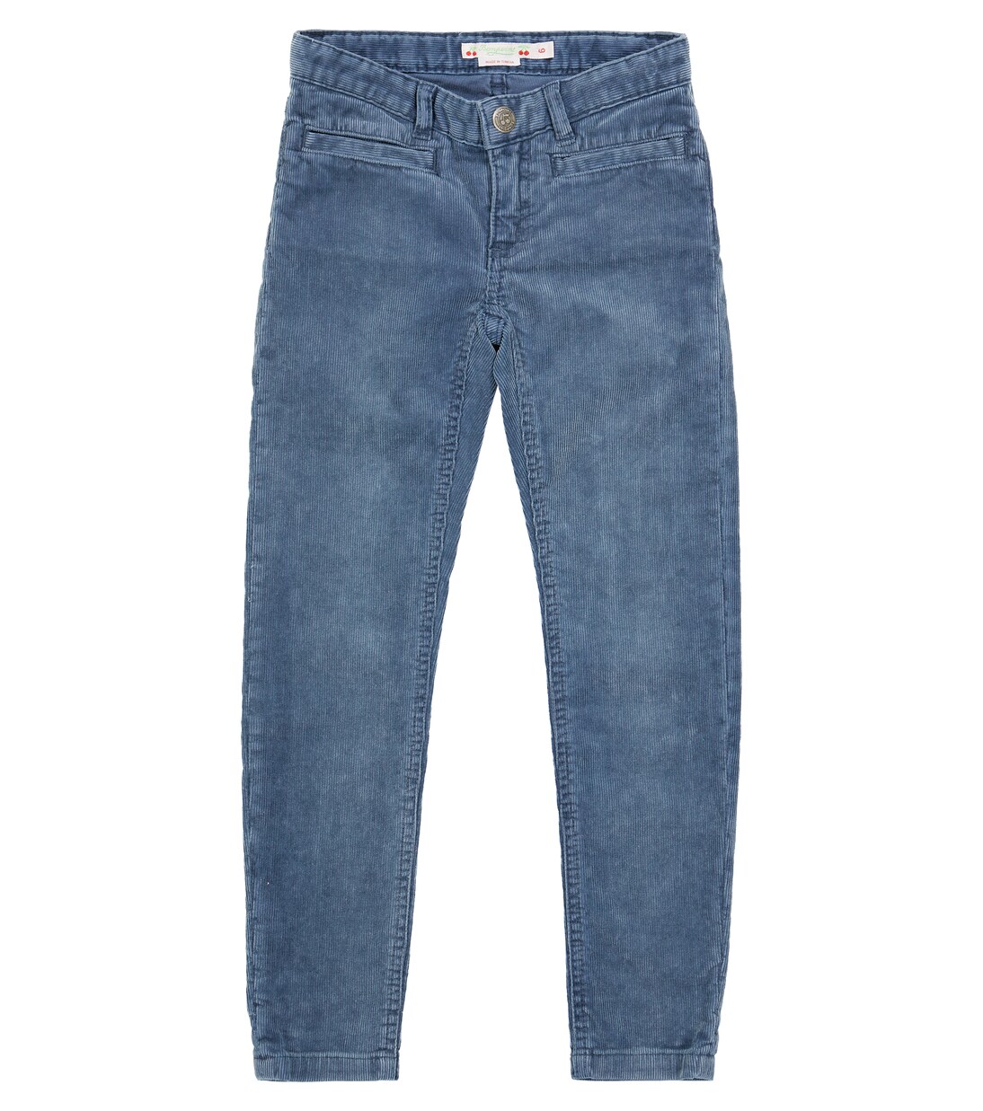 Twiggy slim cotton corduroy pants | Bonpoint