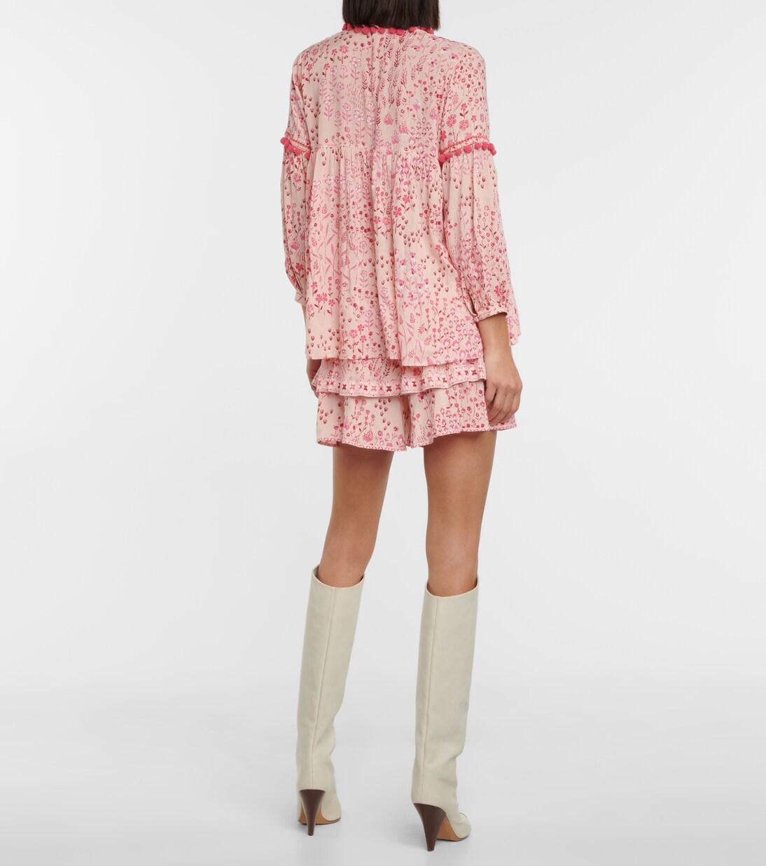 Blouse Clara à fleurs | Poupette St Barth