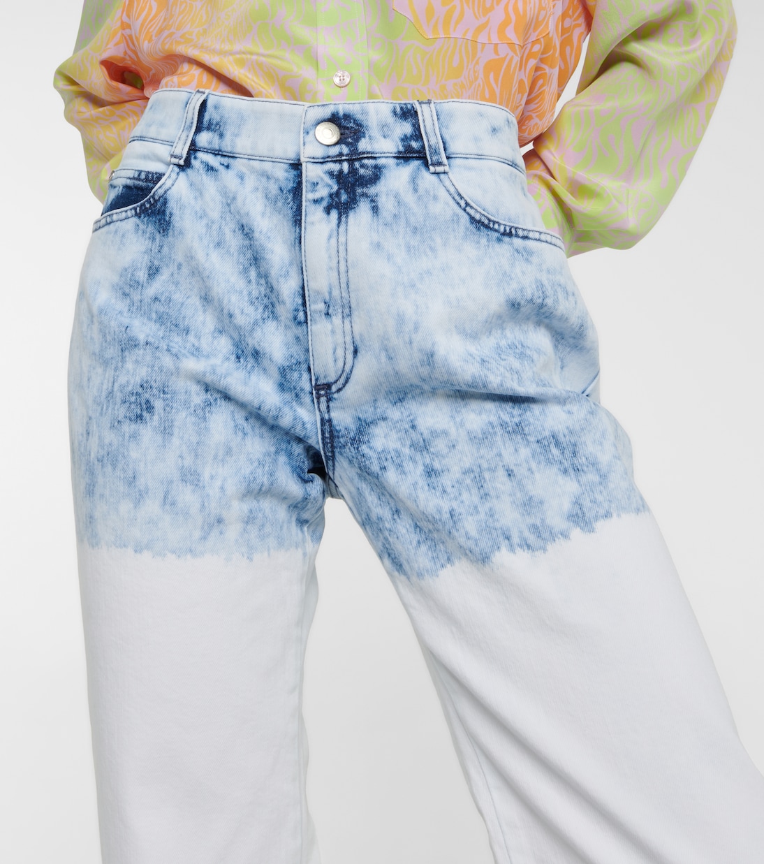 High-Rise Boyfriend Jeans | Stella McCartney