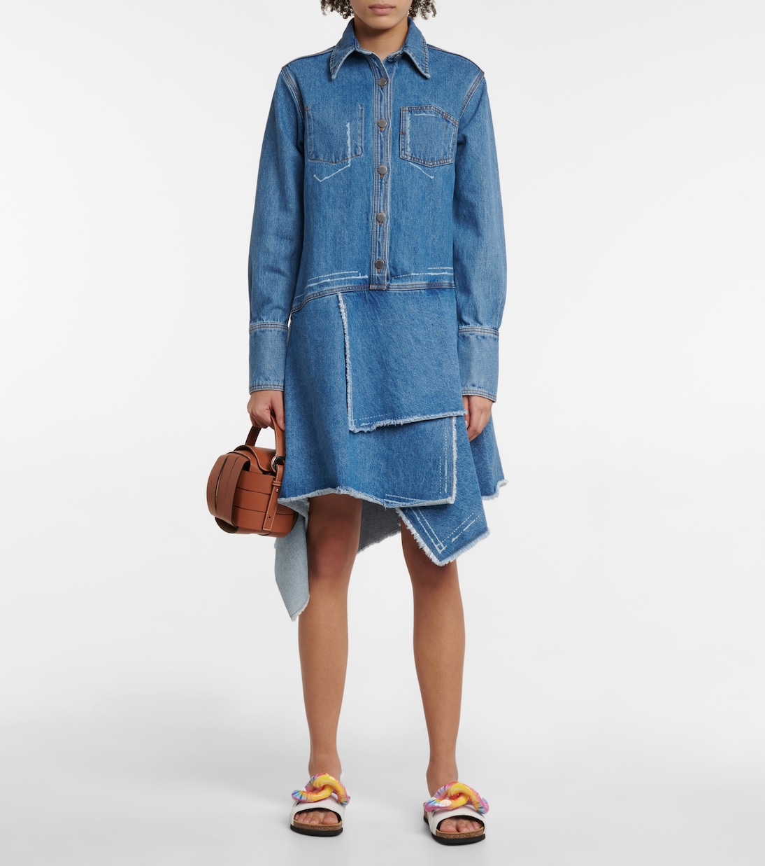 Verzierte Pantoletten aus Leder | JW Anderson