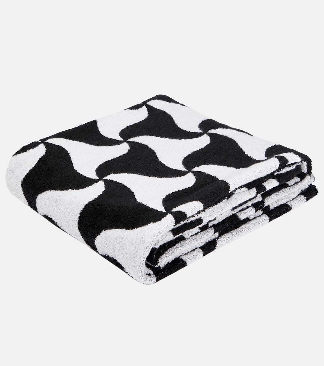 Printed cotton beach towel | Bottega Veneta
