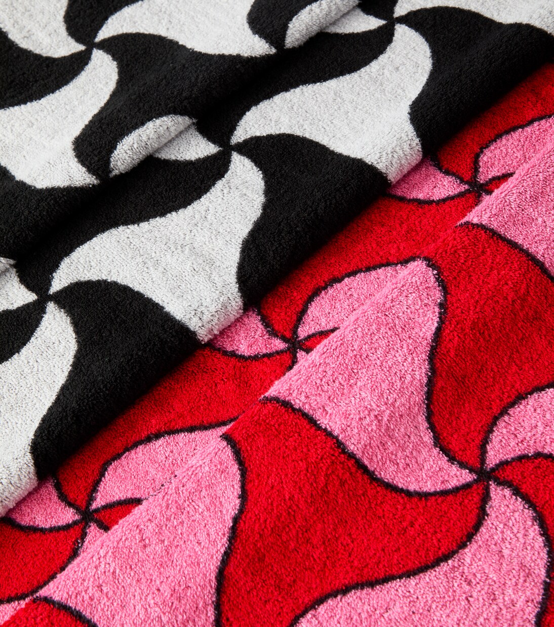 Printed cotton beach towel | Bottega Veneta