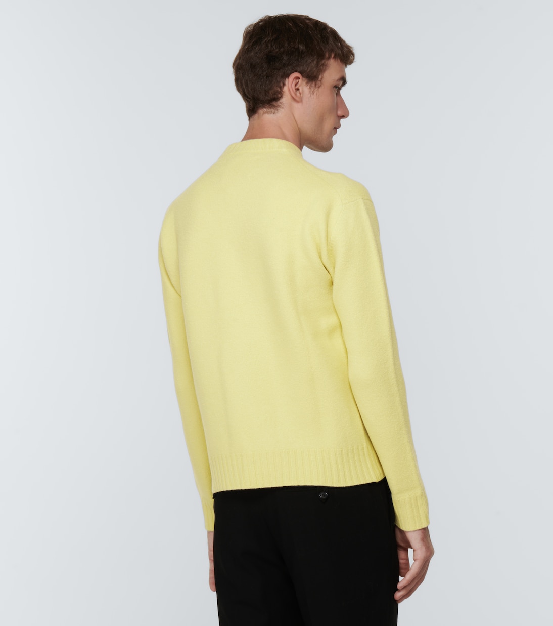 Jersey de lana con cuello mock | Jil Sander