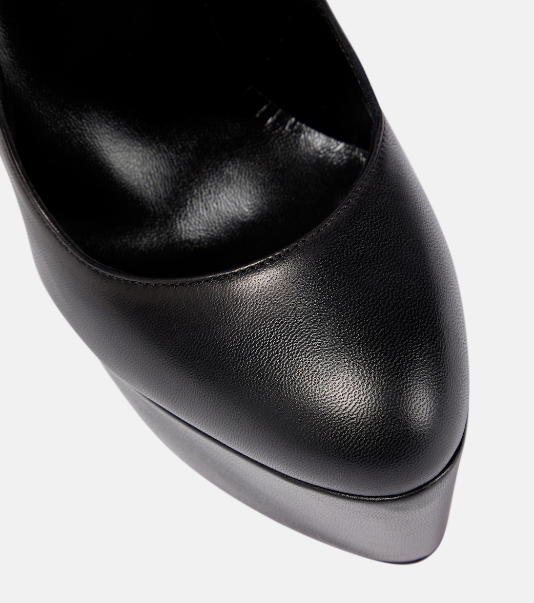 Escarpins Dolly 160 à plateau en cuir | Christian Louboutin