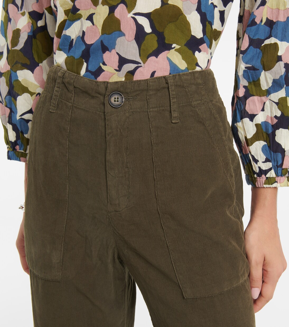 Pantalon Vera en velours côtelé | Velvet