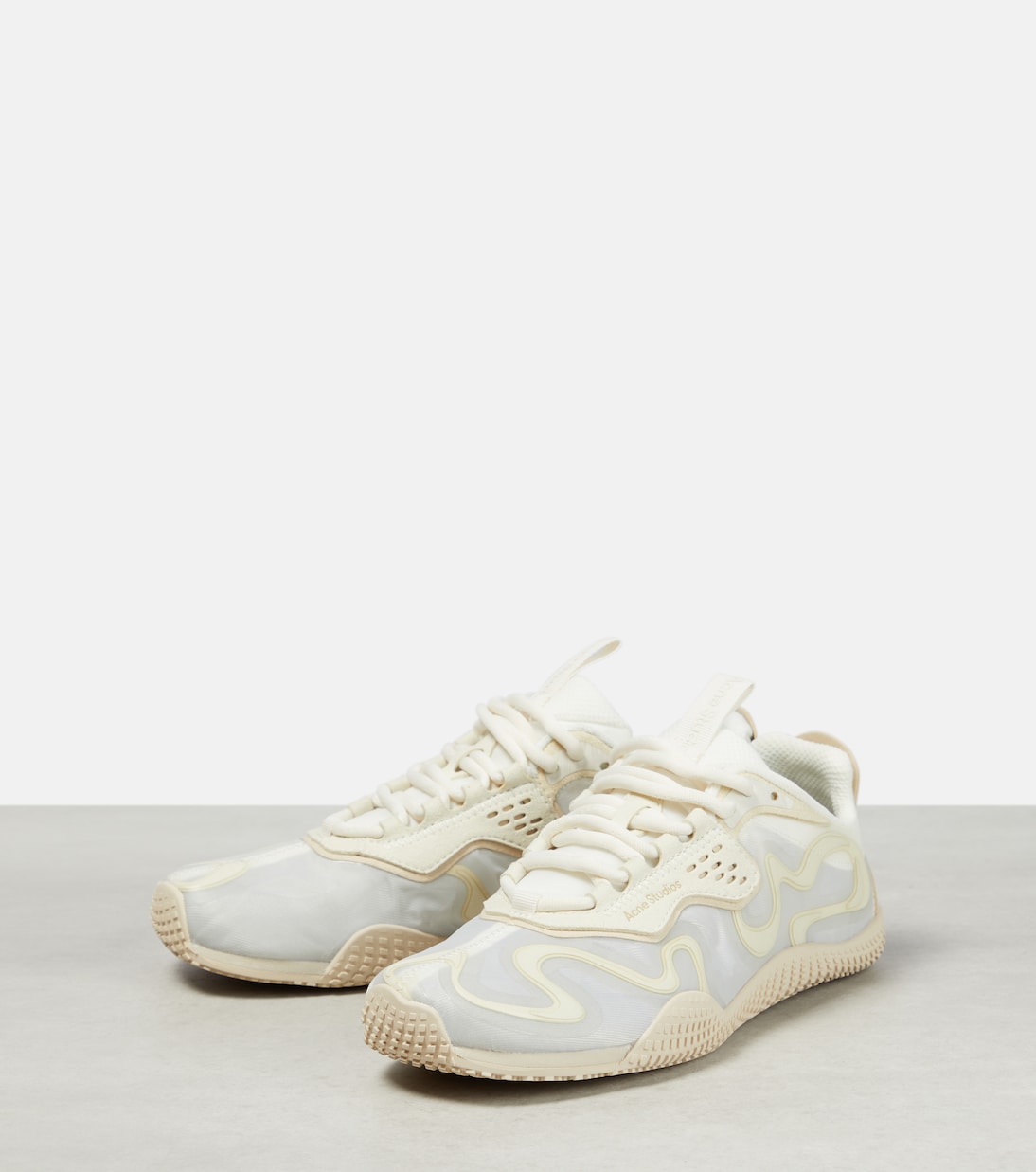 Sneakers mit Leder | Acne Studios