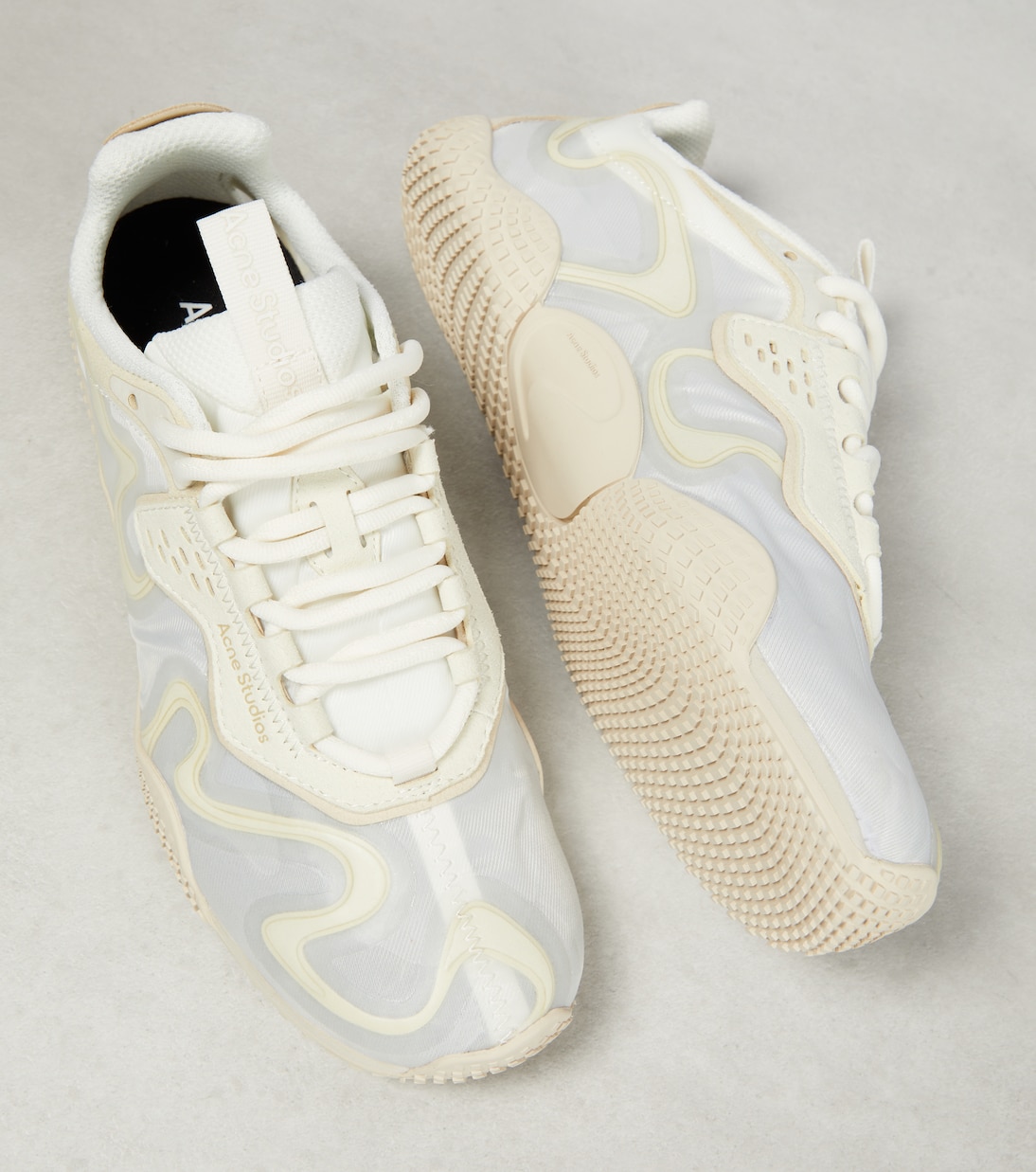 Sneakers mit Leder | Acne Studios