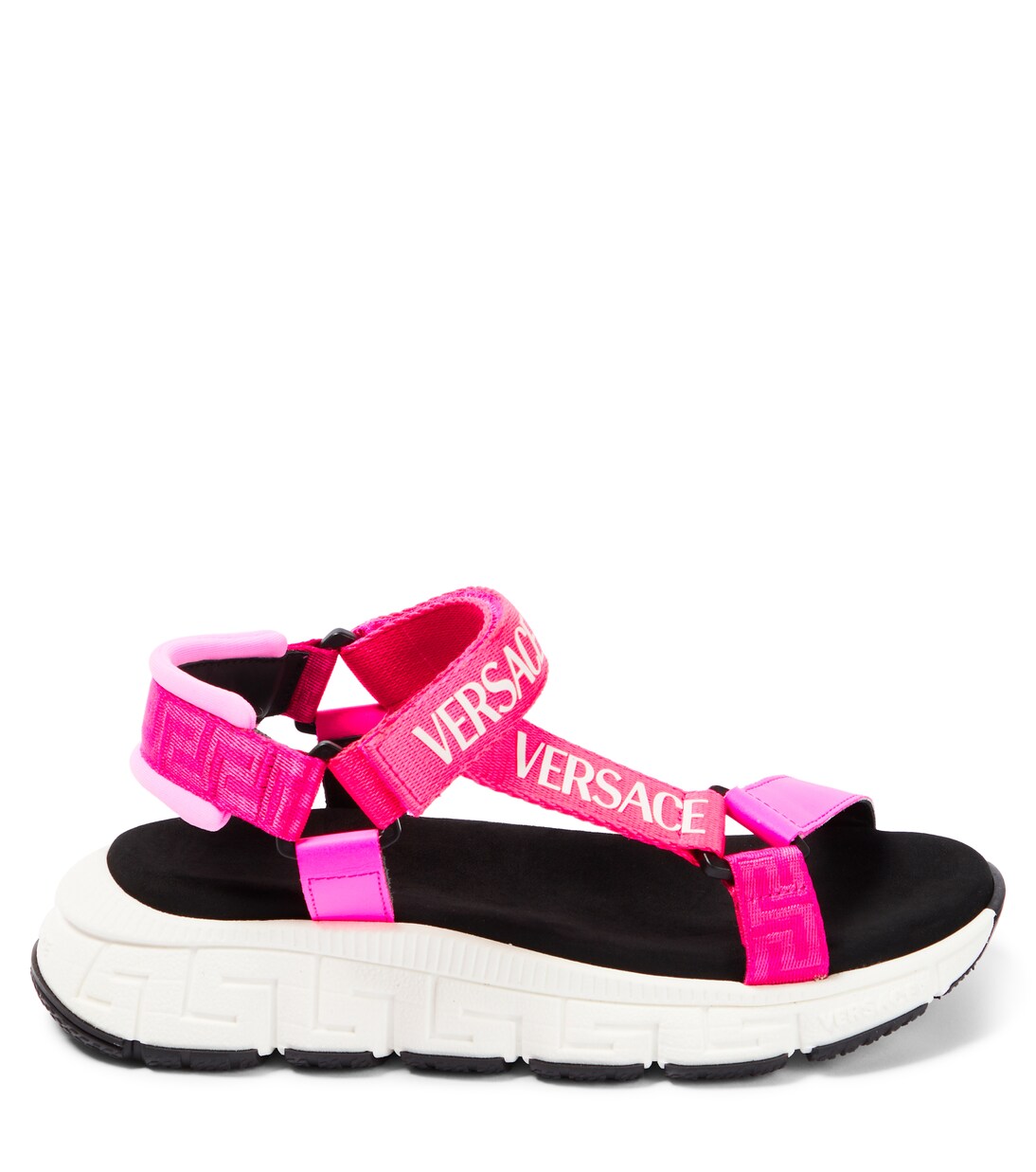 Logo Trigreca sandals | Versace Kids