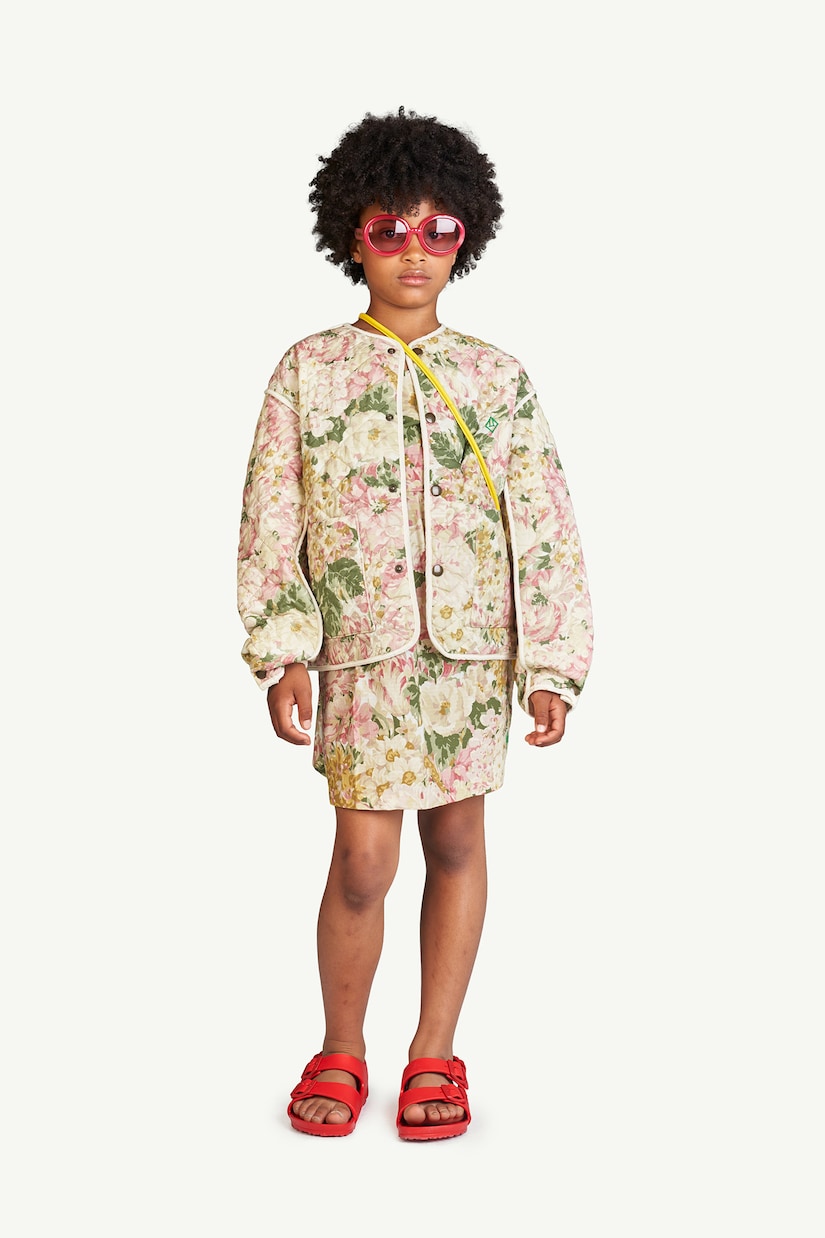 Badger floral cotton dress | The Animals Observatory
