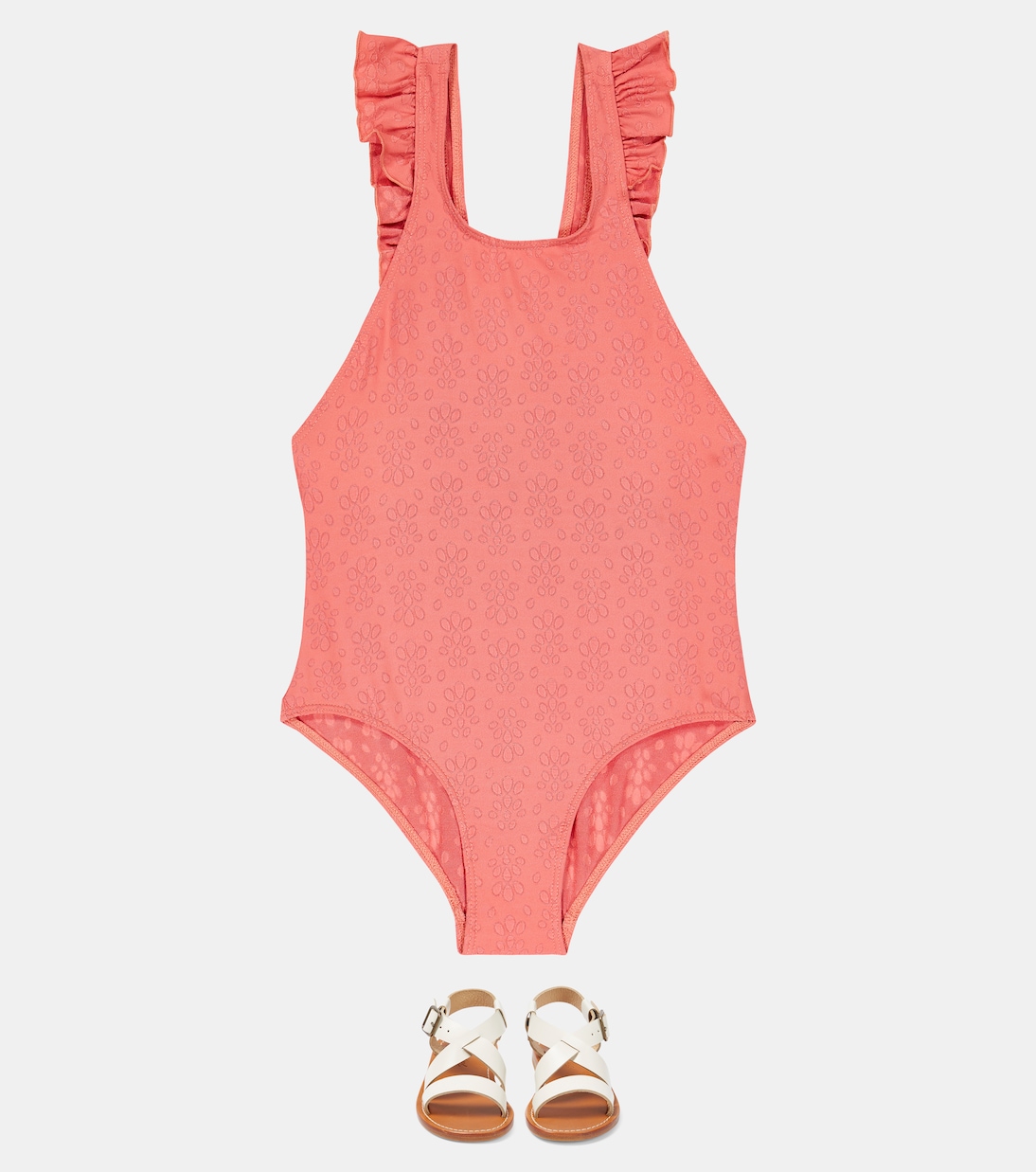 Broderie anglaise swimsuit | Tartine et Chocolat