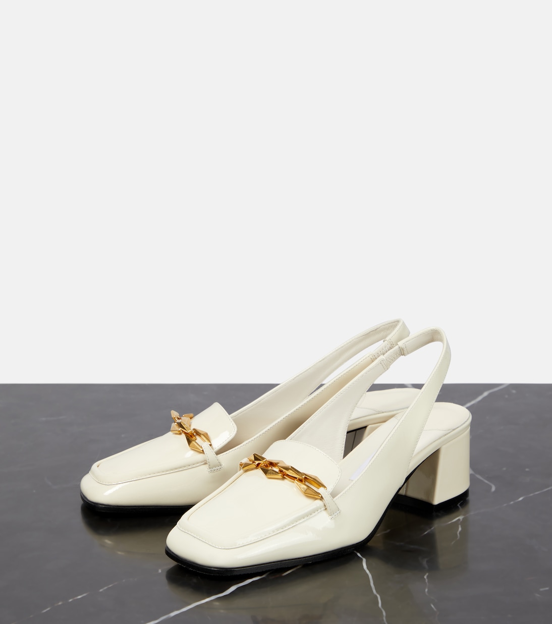 Escarpins Diamond Tilda 45 en cuir verni | Jimmy Choo