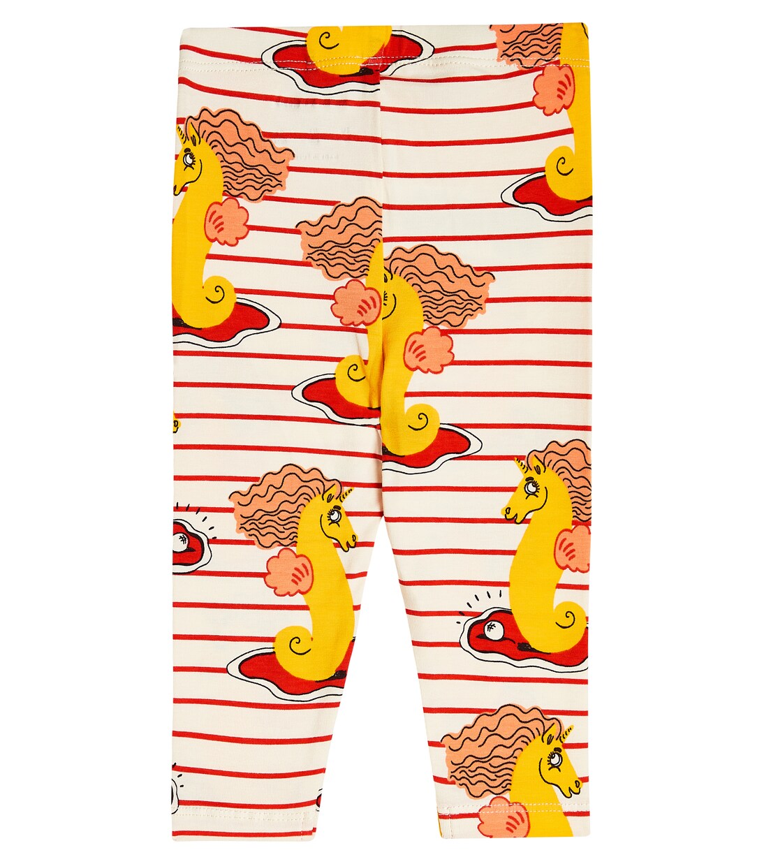 Baby printed cotton-blend leggings | Mini Rodini
