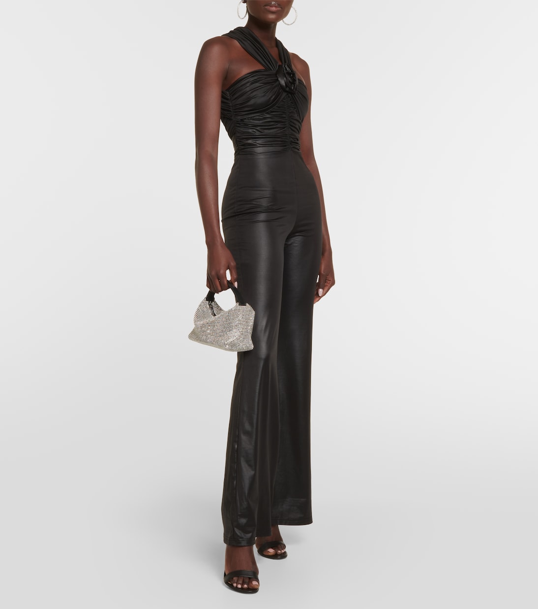 Off-shoulder jersey jumpsuit | Rotate