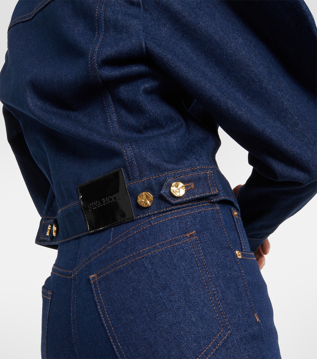 Cropped-Jeansjacke | Nina Ricci