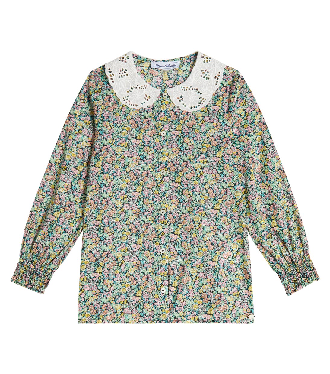 Floral cotton blouse | Tartine et Chocolat