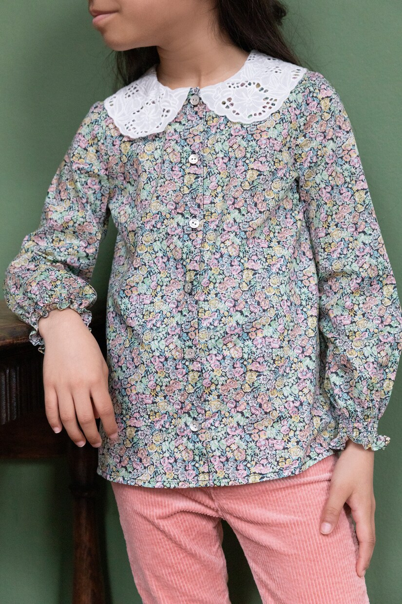 Floral cotton blouse | Tartine et Chocolat