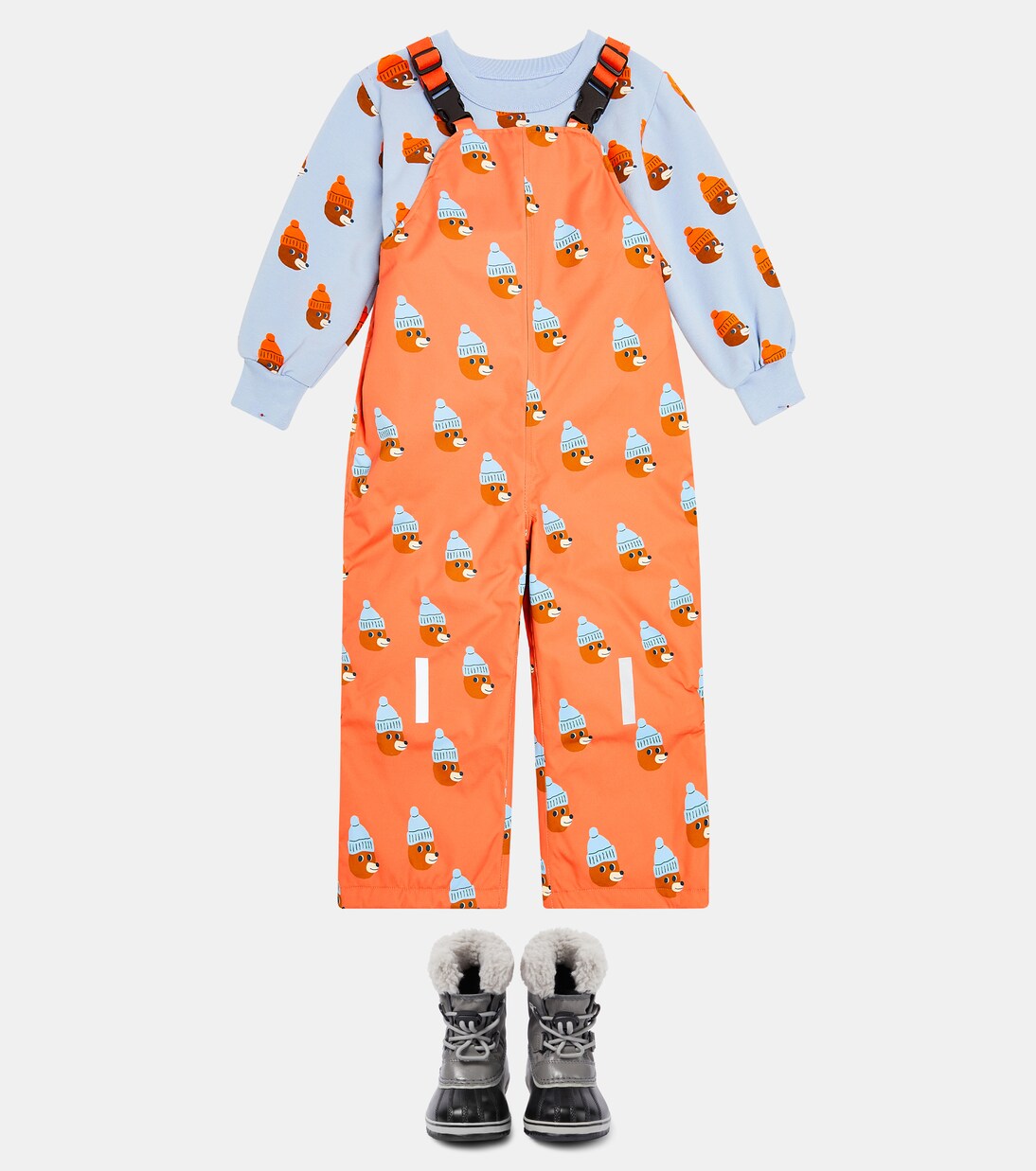 Bears cotton jersey sweatshirt | Tinycottons