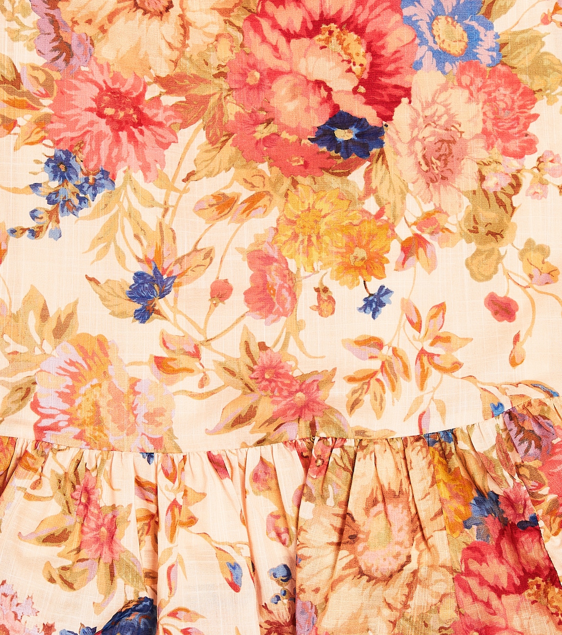 August floral cotton dress | Zimmermann Kids