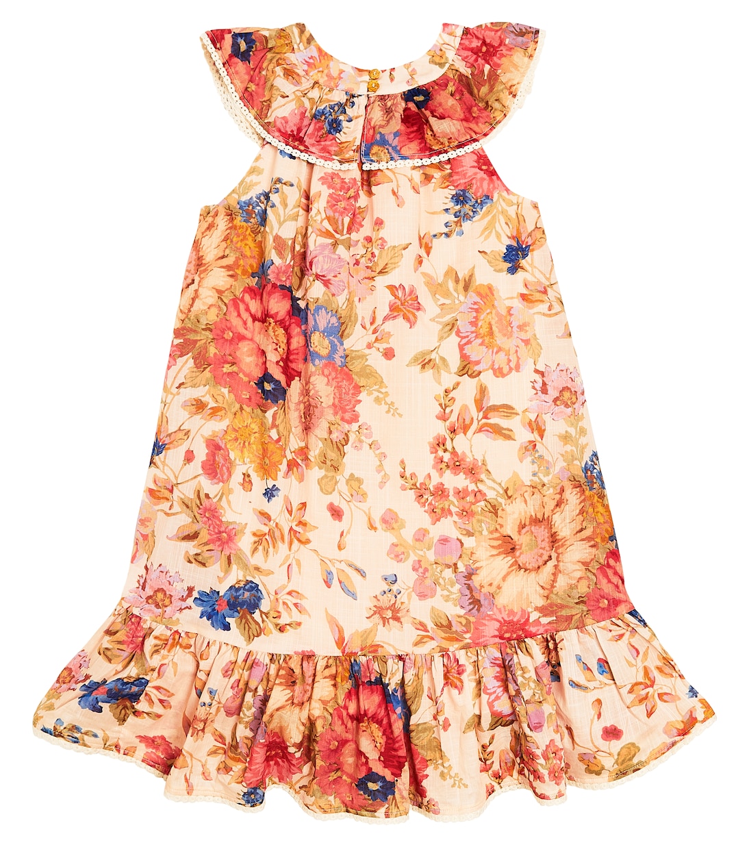 August floral cotton dress | Zimmermann Kids