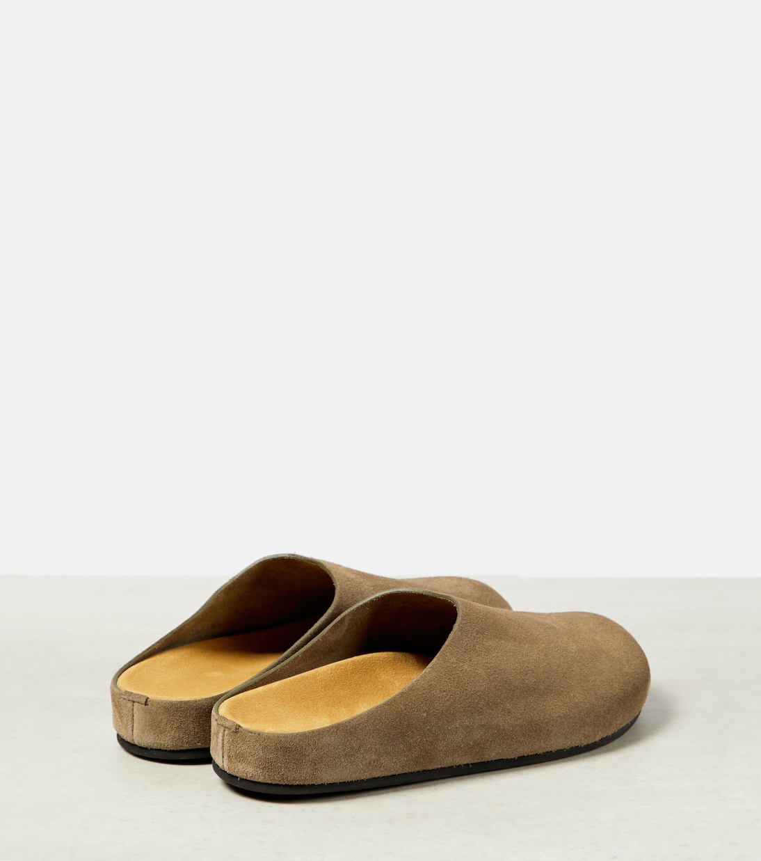 Slippers Hugo aus Veloursleder | The Row